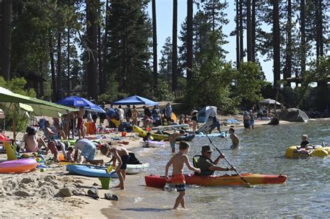 A travel guide’s warning to avoid Lake Tahoe may jolt the region into managing huge tourist crowds